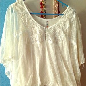 Reduced! Free People Lace top