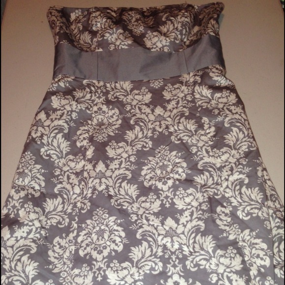 Strapless summer dress