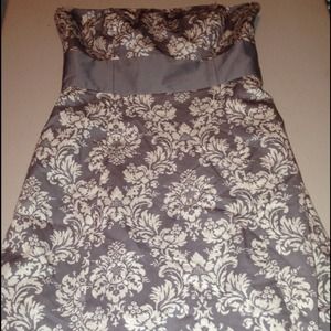 Strapless summer dress