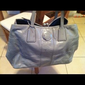 Coach signature handbag