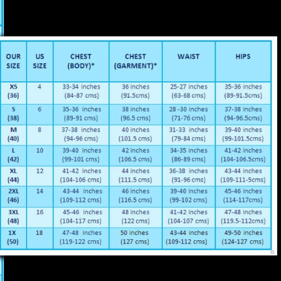👗Size chart - Picture 2 of 4
