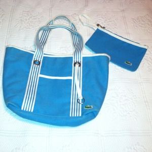 RESERVED-Lacoste medium tote