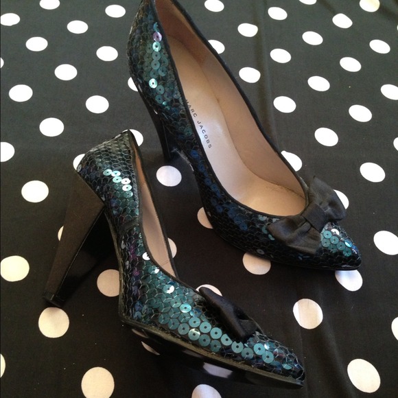 Marc by Marc Jacobs sequined heels