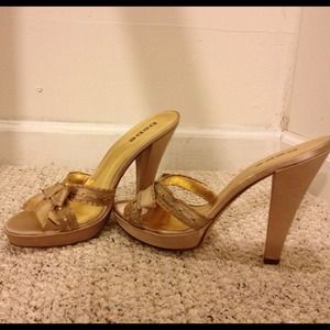 Bebe high heel shoes!!! Never worn before!!!!