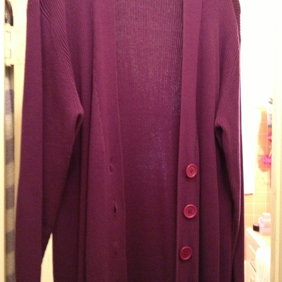 Beautiful Purple Boyfriend Sweater