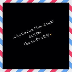 💯% Authentic Juicy Couture Flats