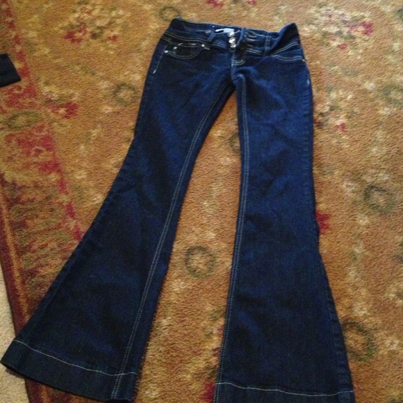 Dark wash jeans!