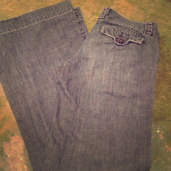 Roxy Environmental-friendly wide legged jeans