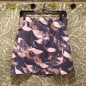 BR high waisted mini skirt