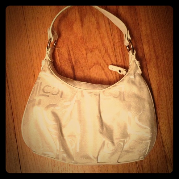 White Liz Claiborne Handbag