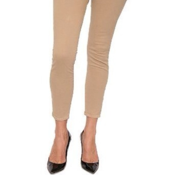 Sold-JBrand 835Mid Rise Capri Moccasin skinny jean - Picture 2 of 4