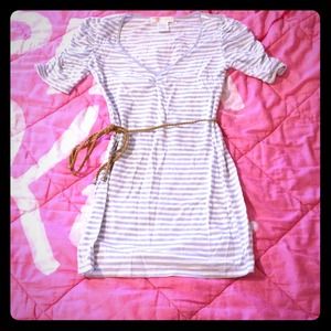 Grey striped dress❌RESERVED❌@kukagirl30