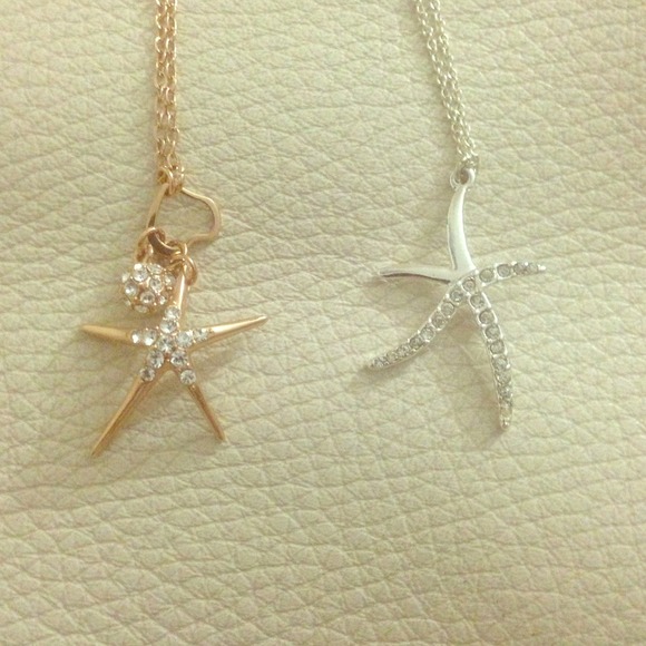 Nautical jewelry/Starfish pendants