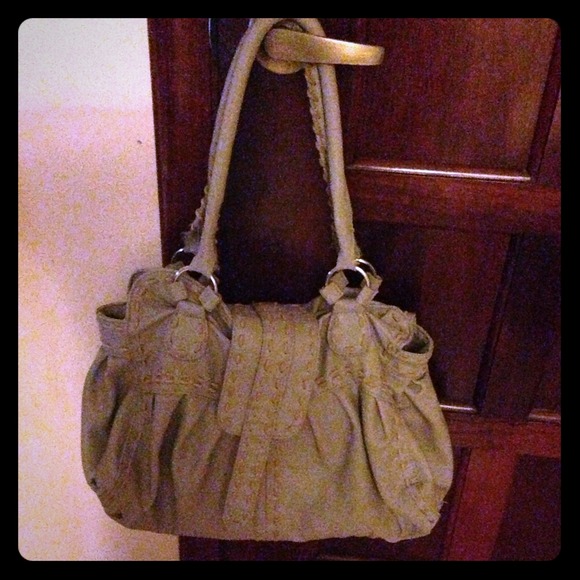 Grey purse