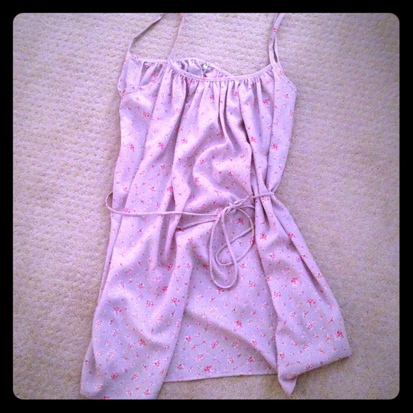 Floral summer dress.