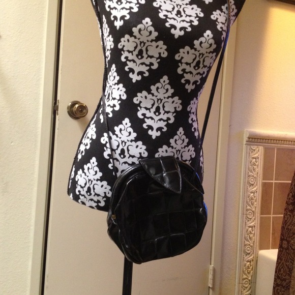 💋Vintage 80's Neiman Marcus croc cross body - Picture 3 of 3