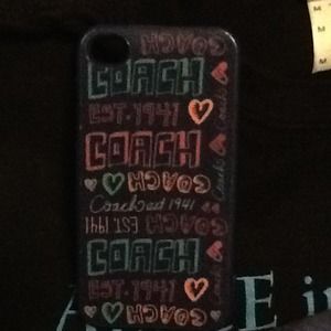Authentic iPhone 4S/4 Coach cover
