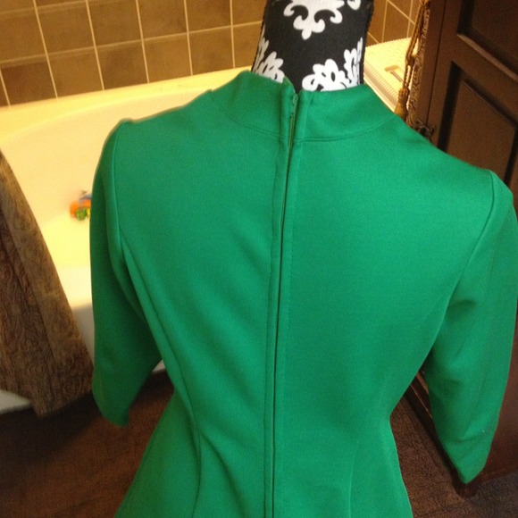 💋Vintage 60's metal flower evening top - Picture 4 of 4