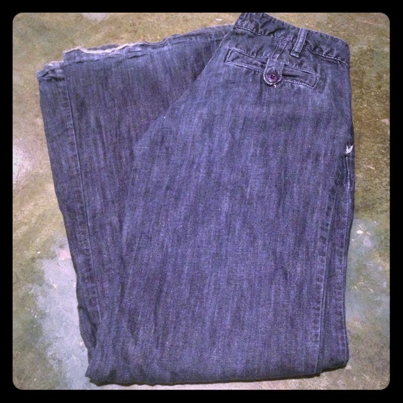 Volcom Dark Wide Legged Jeans