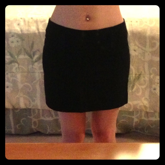 * SOLD * Classic Black Mini Skirt