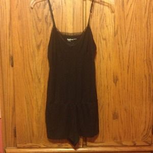 GapyBody black modal romper