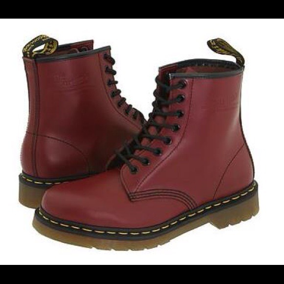 Dr Martens 8 Eye 1460 Cherry Red Size 8