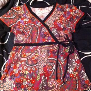 Koi scrub top, size small SOLD
