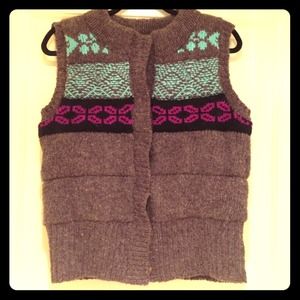 Free people wool vest