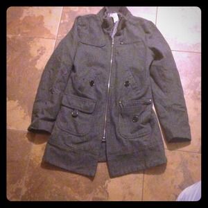 Tulle coat and juicy top BUNDLE