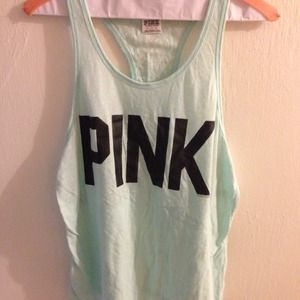 Mint green tank top