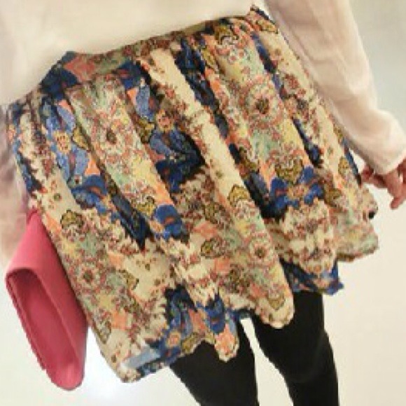Chiffon skirt