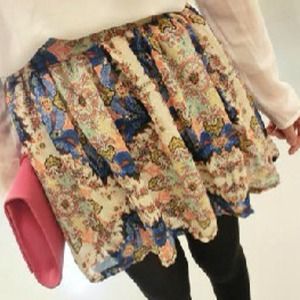 Chiffon skirt