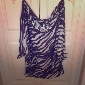 💋bundled💋Zebra print top