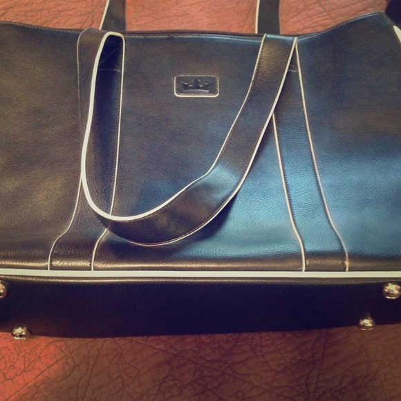 Authentic leather laptop case