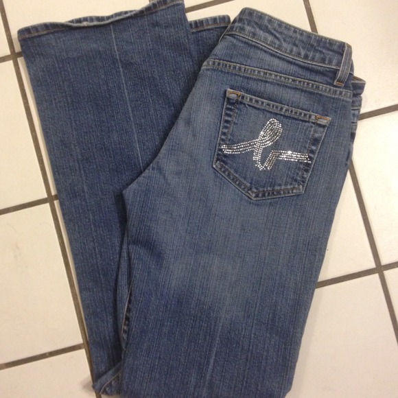 Bebe rhinestone jeans