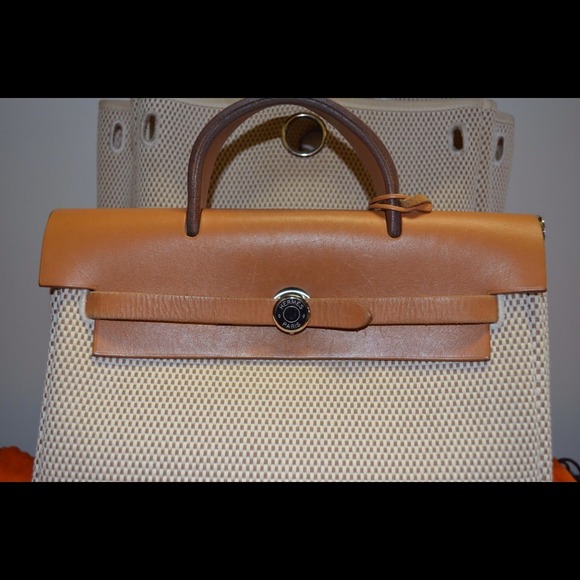 authentic Hermes Herbag 2way use - Picture 2 of 4