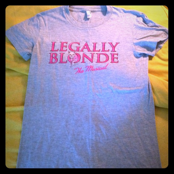 Grey Legally Blonde: The Musical tee