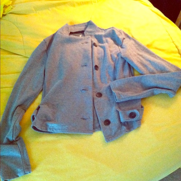 Grey Converse One Star jacket