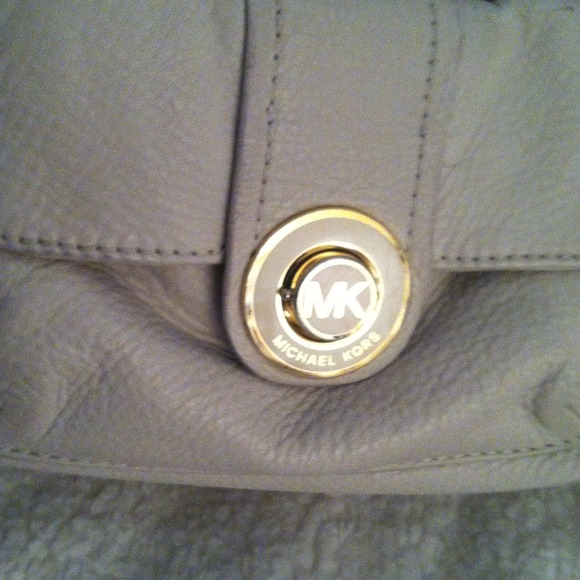 Michael Kors Bone Color Authentic Handbag