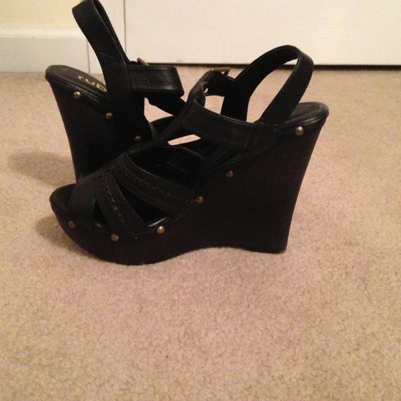 SOLD!!!!! Never worn wedges!