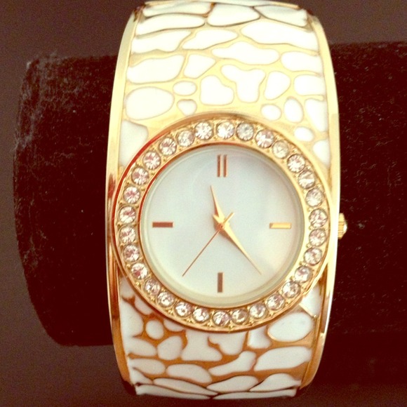 White/Gold watch