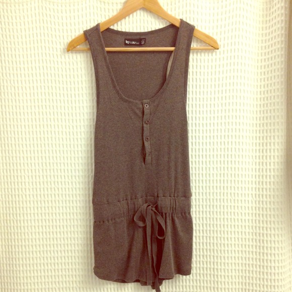 Urban Outfitters Other - Urban Outfitters Grey Romper