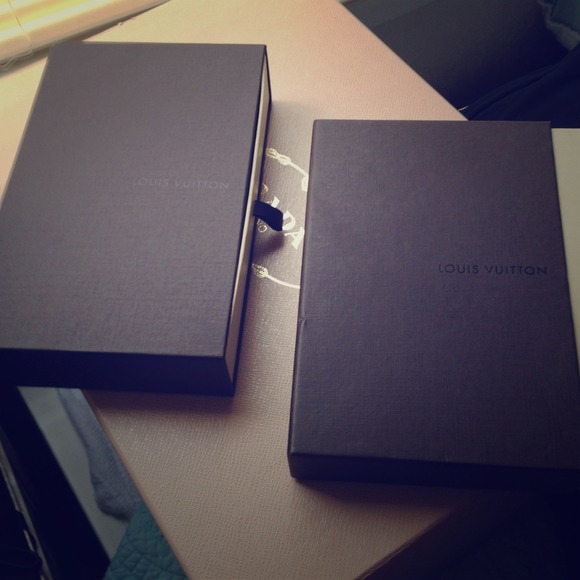Louis Vuitton wallet boxes