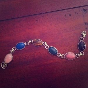 Semi precious stone bracelet