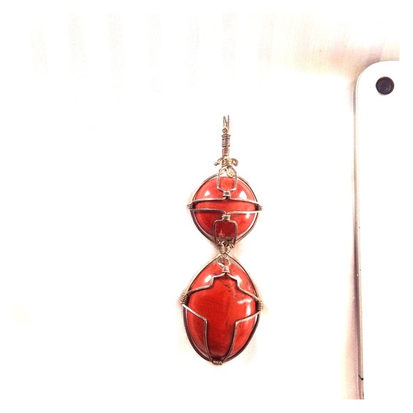 SOLD***Red Jasper pendant