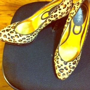 Cheetah print classic pump by Charles David