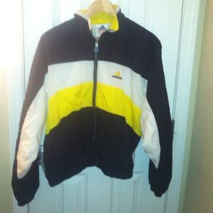 Thrift Adidas windbreaker jacket