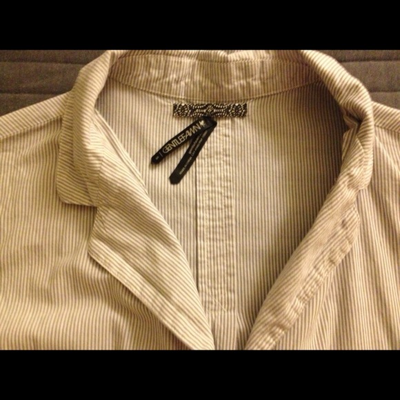 *SOLD!*Button up T shirt dress with tie belt - Picture 2 of 3