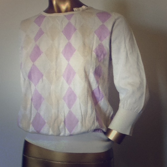 Cream sweater