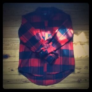 Long sleeve, flannel shirt, men's